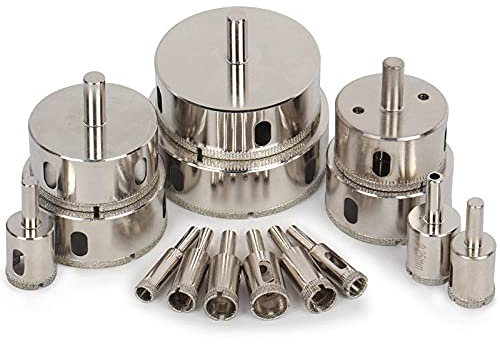 3-200mm 1Pc Round Shank Hole Saw Diamond Coated Core Drill Bit Masonry Tools For Glass Marble Opener Ceramic Tile-70mm