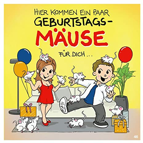 Depesche 11661-046 - Glückwunsch-Karte mit Musik, witzige Geburtstags-Karte mit Archie Motiv, passendem Spruch und Innentext, inkl. Umschlag, 17 x 16,5 cm