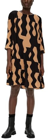 s.Oliver Minikleid mit Plisseefalten