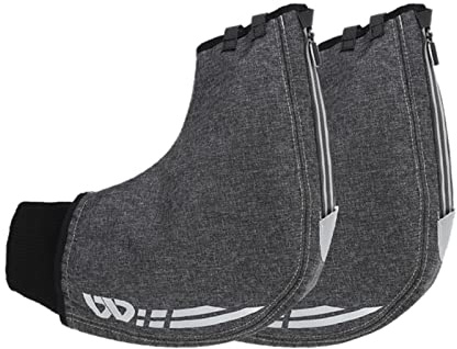 Youngwier Guidon Vélo - Poignée Hiver Épais Manchon Couvercle | Manchons Guidon Vélo pour Motocyclette Vélo Cyclisme Scooter Gants Imperméable 28x25CM