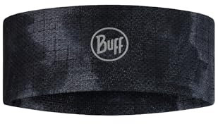 BUFF®| Stirnbänder Fastwick Männlich Weiblich Erwachsene Komfortabel, UPF50 Schutz, Sport, Stretch, Recyceltes Material, Qualität, Temperaturregulator, Einheitsgröße, Gris