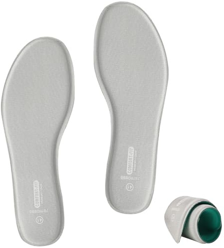 7STROBBS Plantillas Memory Foam para Mujer y Hombre,Plantilla de Amortiguación de Calidad para Zapatillas y Botas,Comodidad Plantilla Adecuada para Largos Períodos de Pie y Caminar