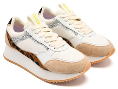 Zapatillas Plataforma Piel Leopardo Bowdoin