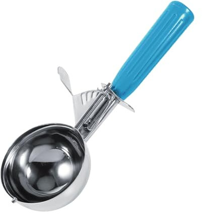 SIXRUN Ice Cream Scoop, Stainless Steel Ice Cream Scooper, Icecream Scoop with Handle and Release Lever, for Home, Dessert Shop (5.7CM)