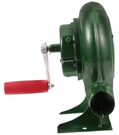 KONTONTY Ventilateur Manuel Pour Barbecue Souffleur Dair Souffleur Dincendie Construction En Fer Robuste Idéal Pour Le Camping