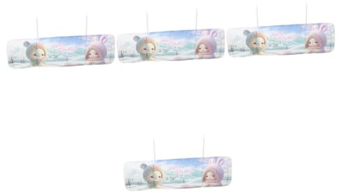 Cabilock 4 Piezas Parabrisas del Aire Acondicionado Afuera Deflector De Ventilación De Aire Unidad Accesorio De Aire Acondicionado Extensor Alas De Aire Acondicionado Mascota Páginas