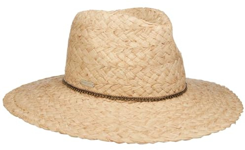 Seeberger Lelara Strohhut Sommerhut Sonnenhut Damenhut Gartenhut Strandhut Damen - Frühling-Sommer Sommer - One Size Natur
