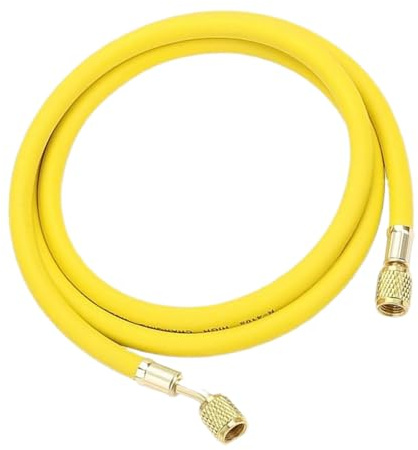 Tube de remplissage frigorigène - Caoutchouc é, Laiton | Tuyau de recharge 152 cm pour climatisation R410A, accessoire longue durée pour opérations d'entretien courant HVAC