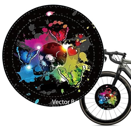 Generisch Fahrrad-Scheibenbremsen-Staubschutz 32 cm Bremsscheiben Schutz Für Rennräder Und Mountainbikes Schutz Vor Übersprühen Und Transportschäden