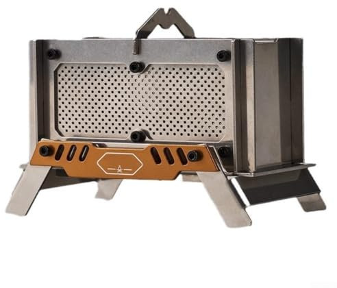 Réchaud à charbon de bois parfaitement portable pour le camping, idéal pour créer des atmosphères confortables