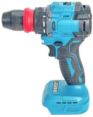 Uqezagpa Amoladora angular inalámbrica con función de taladro de impacto, motor sin escobillas e indicadores de batería para un rectificado preciso