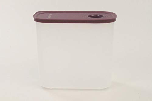 TUPPERWARE Galletero Click de 1,25 L púrpura blanco con fecha de visualización