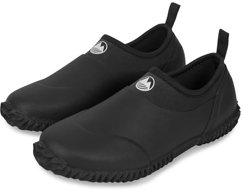 Lakeland Active Men's Grasmere Multipurpose Slip On Garden Muck Shoes - Black - 8 UK