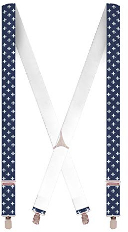 Cencibel Smart Casual Bretelles motif fleur de lys