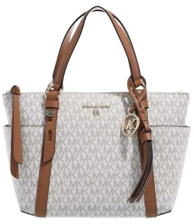Michael Kors 30T0GNXT1B-149 SULLIVAN SM CONV TZ TOTE Women Vanille/Acrn Size One Size