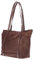 Christian Wippermann XL große Damen Tasche Shopper Schultertasche Umhängetasche Braun