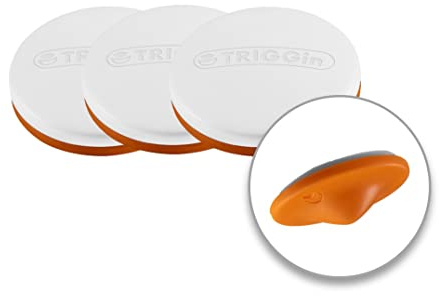 TRIGGin Triggerknopf 3er Set | Kann Verspannungen & umliegende Faszien geschmeidig machen & Durchblutung fördern | Wiederverwendbar [Made in Germany]