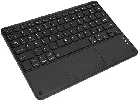 Tastiera Bluetooth Wireless Ultra Sottile, con Touchpad, Tastiera Ricaricabile Universale a 78 Tasti Per Ipad Pro/Ipad Air/Ipad 9.7/Ipad 10.2/Ipad Mini E Altri Dispositivi Ios Android Windows