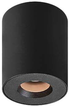 SKYGOO Luci cilindriche per centri commerciali commerciali, Faretto da incasso a superficie antiriflesso profondo, Luce per corridoi di hotel, Luce per camera da letto da soggiorno da 10 W, Luce per g