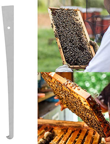 AKLOSIPY 1-teiliges Bienenschaber-Werkzeug aus Edelstahl, Beekee Tool-Ausrüstung. Außergewöhnliche Leistung, Geeignet für S Oj-Werkzeug