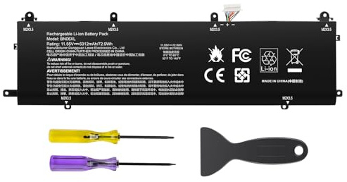 ASUNCELL 11.55V/72.9Wh BN06XL Laptop Akku für HP Spectre X360 15 15-EB 15-EB0005UR 15-EB0025TX 15-EB0250ND 15-EB0379NG 15-EB0520NA Convertible 15-EB0005NI 15-EB0009UR 15-EB0037NA 15-EB1770ND Series