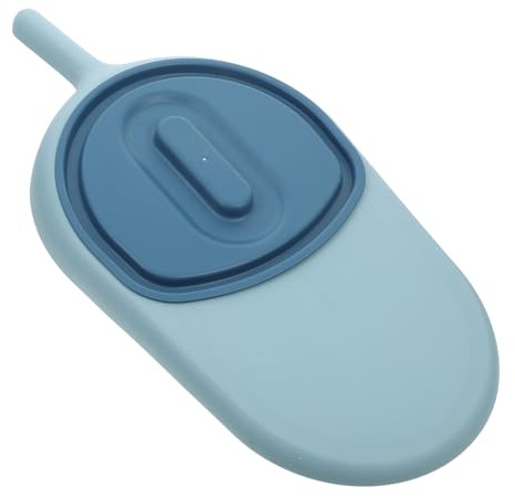 Blue Lidded Bed Pan for Bedridden Patients, Pp Spill Proof