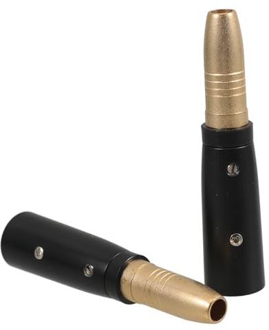 Mikikit 2 pièces Adaptateur Audio Femelle vers XLR Broches Femelle Connecteur Microphone pour Transmission Signal Audio Entre Micro Amplificateur et Mixeur