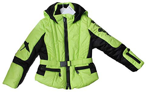 Sportalm Kitzbühel Kinder Kids Mädchen Ski Jacke Mao SP Größe 128 Gelb Schwarz Neu mit Etikett