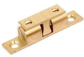 Aexit Catenaccio per porta 'armadio per l'Home Hardware Chiusura a doppio rullo in ottone da 42 mm ID: 325099