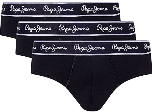 Pepe Jeans Pepe BF 3P, Calzoncillos Hombre, Black, L