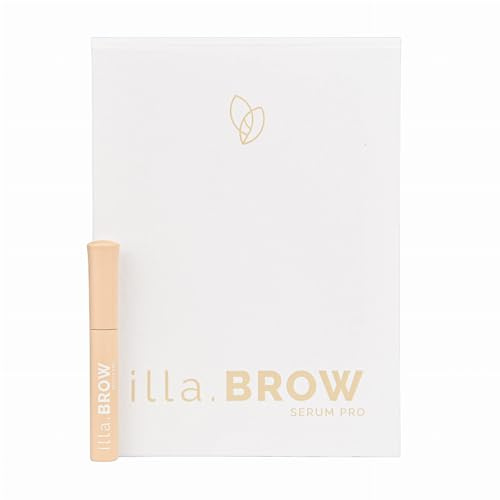 Evoepharm® illa.BROW Serum Pro Augenbrauen-Serum für Schnelles Wachstum, Dichte, Starke, Volle Brauen| Eyebrow Booster | Beschleunigung des Augenbrauenwachstums | Ideal als Geschenk