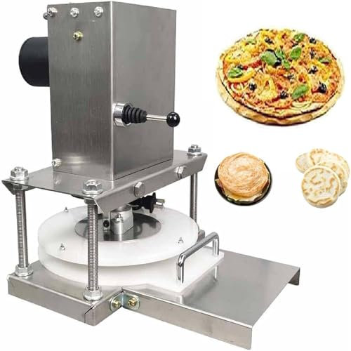 lwjunmm Commercial Dough Roller Sheeter,8.6inch Electric Pizza Dough Roller Machine,Automatically Suitable for Noodle Pizza Bread