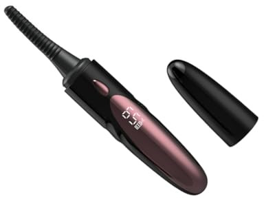 TOGEVAL Rizador de Pestañas Eléctrico Calefacción Recargable USB Herramienta de Belleza para Maquillaje Calentamiento Rápido para Uso Salón o Hogar