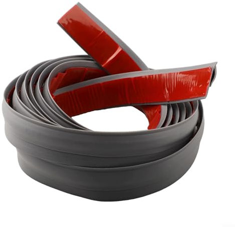 Bande de protection robuste en TPE pour moquette - Barrière de protection de 3 mètres contre les déplacements dans les zones à fort trafic (gris foncé)