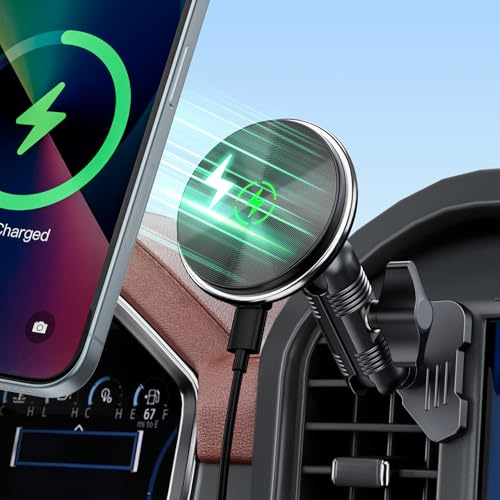 Kaishengyuan Car Vent Wireless Charger Phone Mount for 2021-2026 Ford F-150