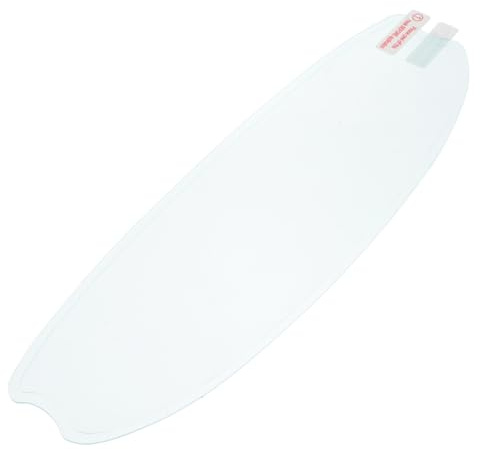 FUNOMOCYA Pellicola Nebbia per Visiera Casco e Resistente alla Pioggia Protezione Antipioggia e Antiappannamento per Caschi ed Elettrici Chiara e Facile da Applicare