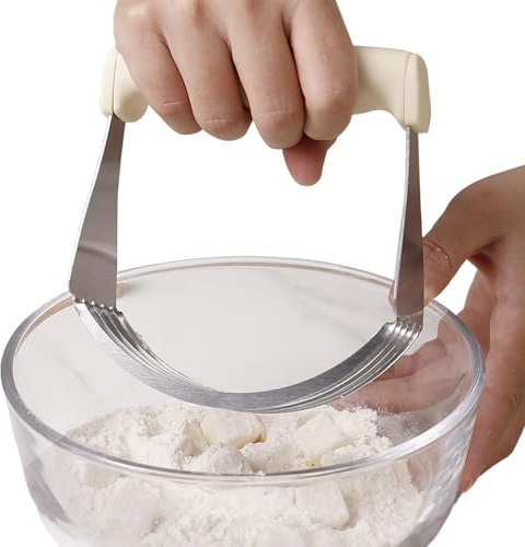 Lpoppcx Tagliapasta Per Dolci E | Taglierino In Acciaio Inossidabile Con Impugnatura Antiscivolo | Blender Per Da Chef,Per Dolci Frutta Verdura Carne Noci Cucina Casa E Chef