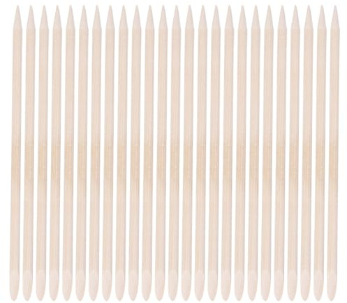 BESTYASH Bastoncini D'arancio Lisci per Unghie in Legno 150 Pezzi Set Strumenti Manicure Doppia Faccia Delicati Non Irritanti per Cuticole per Salone e Viaggi