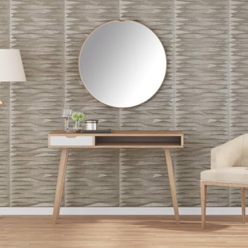 Tapeten Wohnzimmer Dämmplatten,Wandpaneele 48 Stk. Beton 50x50 cm XPS 12 m² Stein,Wandvertäfelung für Wohnzimmer Lobby Schlafzimmer Hotel Büro