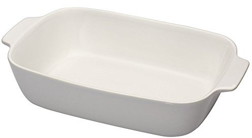 Küchenprofi 710031936 Auflaufform rechteckig, Keramik, hellgrau, 31 x 22 x 7 cm