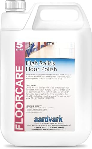 High Solid Floor Polish - 5ltr