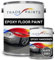 2 Pack Epoxy Garage Floor Paint - 5 Litres (Dark Slate Grey BS18B25)