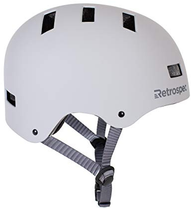 Retrospec CM-1 Bicycle / Skateboard Helmet for Adult Commuter, Bike, Skate , Matte Slate, 51-55 cm / Small