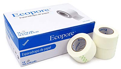 ESPARADRAPO DE PLÁSTICO 2.5x9cm CAJA 12 Ud (2,5X9,2)