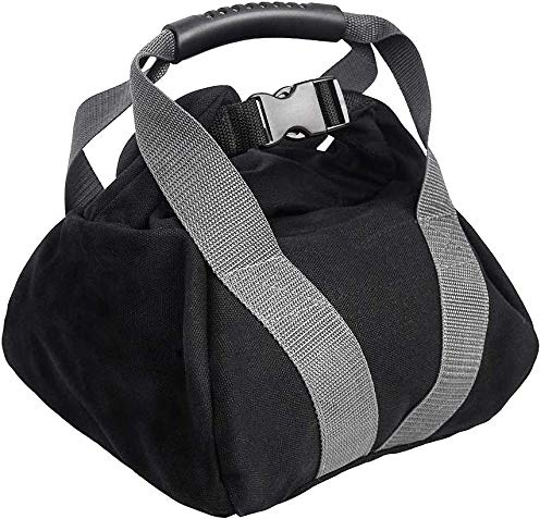 Gewicht Kettlebell Sandsack, verstellbares Gewichtheben Training Gefüllte Fitness-Trainingstasche Bequemer Griff Schnallenschloss Tragbarer