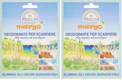Nuncas Margò Deodorante Per Scarpiere - 100ml (Confezione da 2)