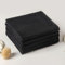 1 pièce Chiffon de Nettoyage en Microfibre Non Pelucheux Multi-usages réutilisables Super Doux à séchage Rapide pour la Cuisine, la Voiture, la Moto et Les fenêtres (Noir, 30 x 30 cm)
