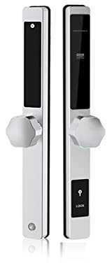 Serratura Smart, Serratura Elettrica Intelligente, TTLock Smart Lock Impronta Digitale Esterna Impermeabile App Codice RFID Serratura Elettronica Senza Chiave, per Casa, Ufficio e Hotel(Type 12,3085)