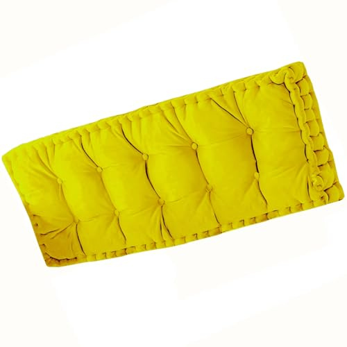 ILiemao Maßgefertigtes Bankkissen, Bankauflage Sitzbankkissen Stuhl-Sitzkissen Sitzauflage Nach Maß für Fensterbank Schuhbank Gartenbank & Loungemöbel Outdoor & Indoor Bank Kissen(E6,45x45cm)