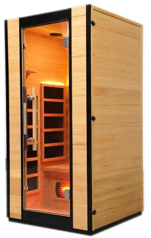 Vidalux 1 Person Sauna Full Spectrum Platinum Range UK's Best